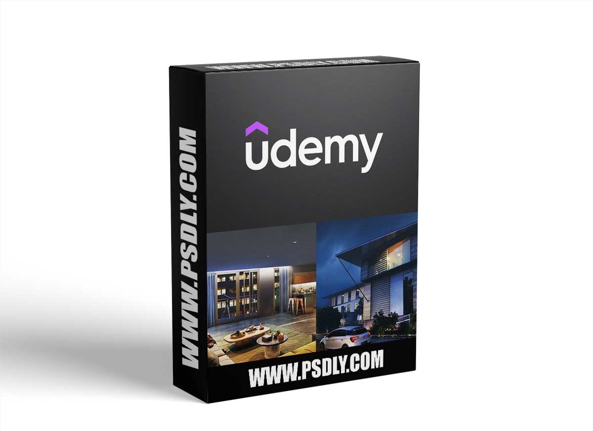 3Ds Max + Vray : Interior & Exterior Night Renders 1 3Ds Max + Vray : Interior & Exterior Night Renders