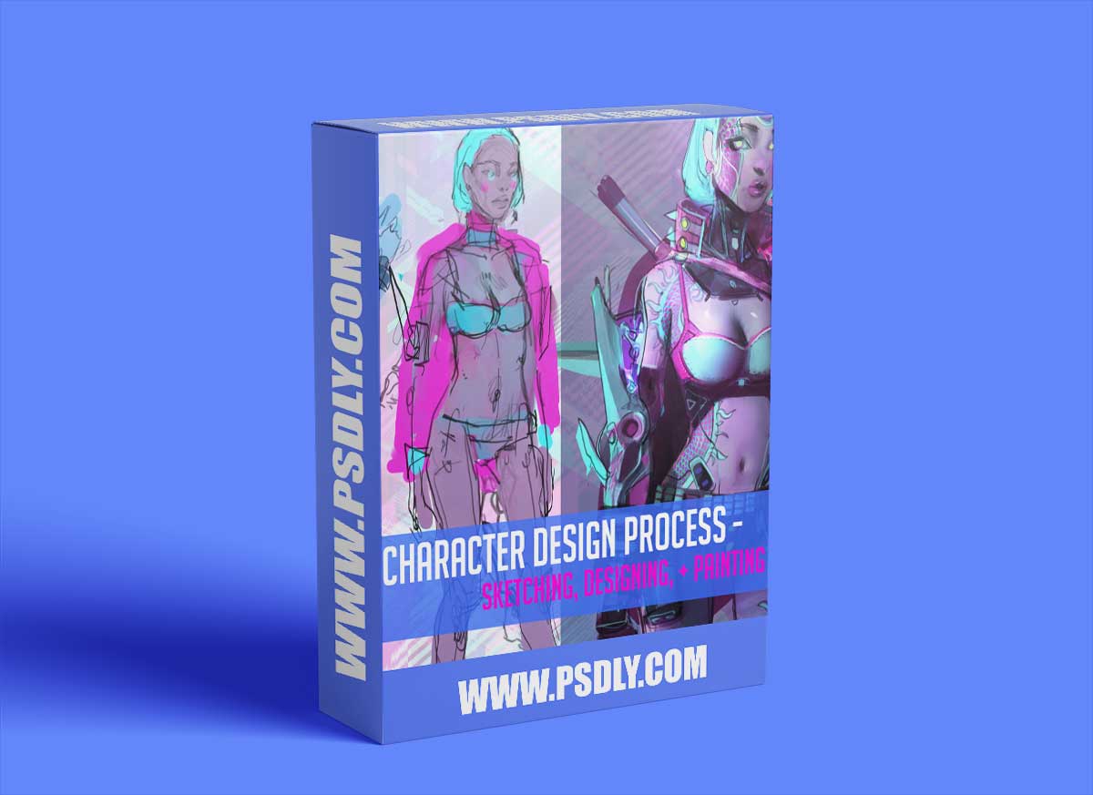 Ahmed Aldoori - CyberPunk Design Process 1 Ahmed Aldoori - CyberPunk Design Process