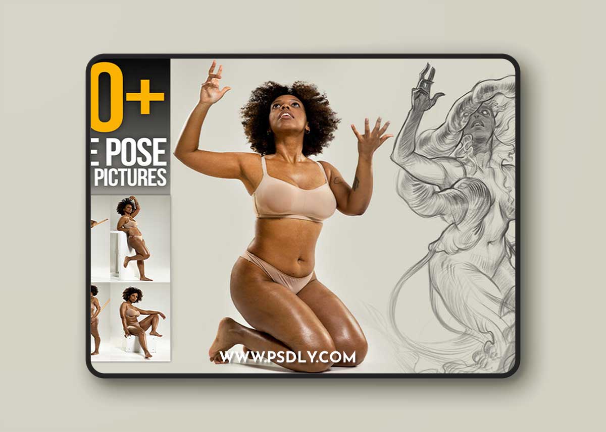 ArtStation - Grafit Studio - 250+ Female Pose Reference Pictures 1 ArtStation - Grafit Studio - 250+ Female Pose Reference Pictures