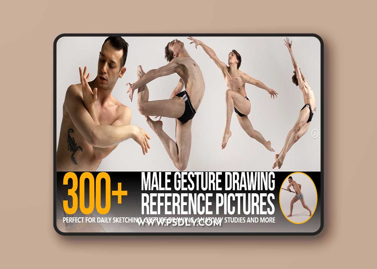 ArtStation - Grafit Studio - 300+ Male Gesture Drawing Reference Pictures 1 ArtStation - Grafit Studio - 300+ Male Gesture Drawing Reference Pictures