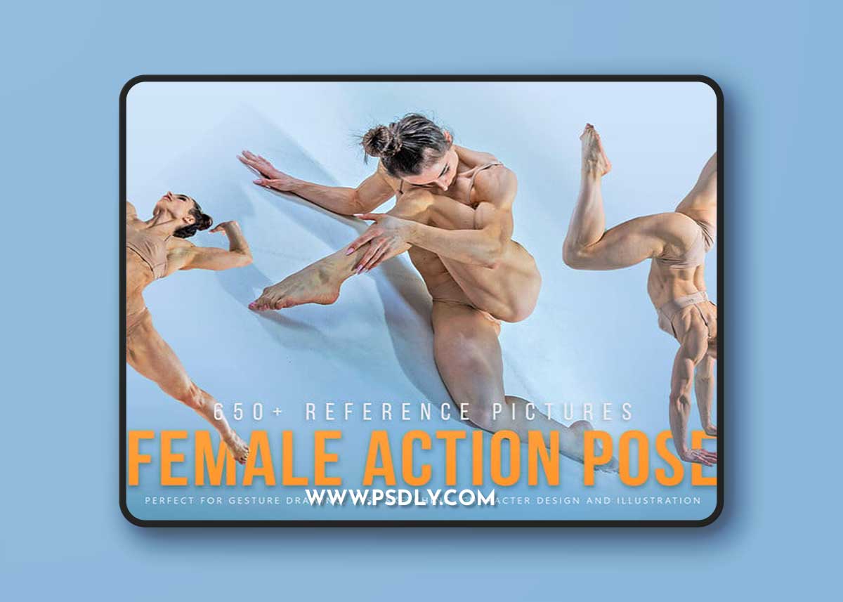 ArtStation - Grafit Studio - 650+ Female Action Pose Reference Pictures 1 ArtStation - Grafit Studio - 650+ Female Action Pose Reference Pictures
