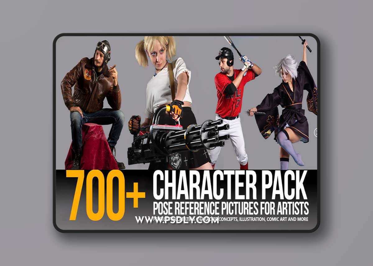 ArtStation - Grafit Studio - 700+ Character Pose Reference Pictures 1 ArtStation - Grafit Studio - 700+ Character Pose Reference Pictures