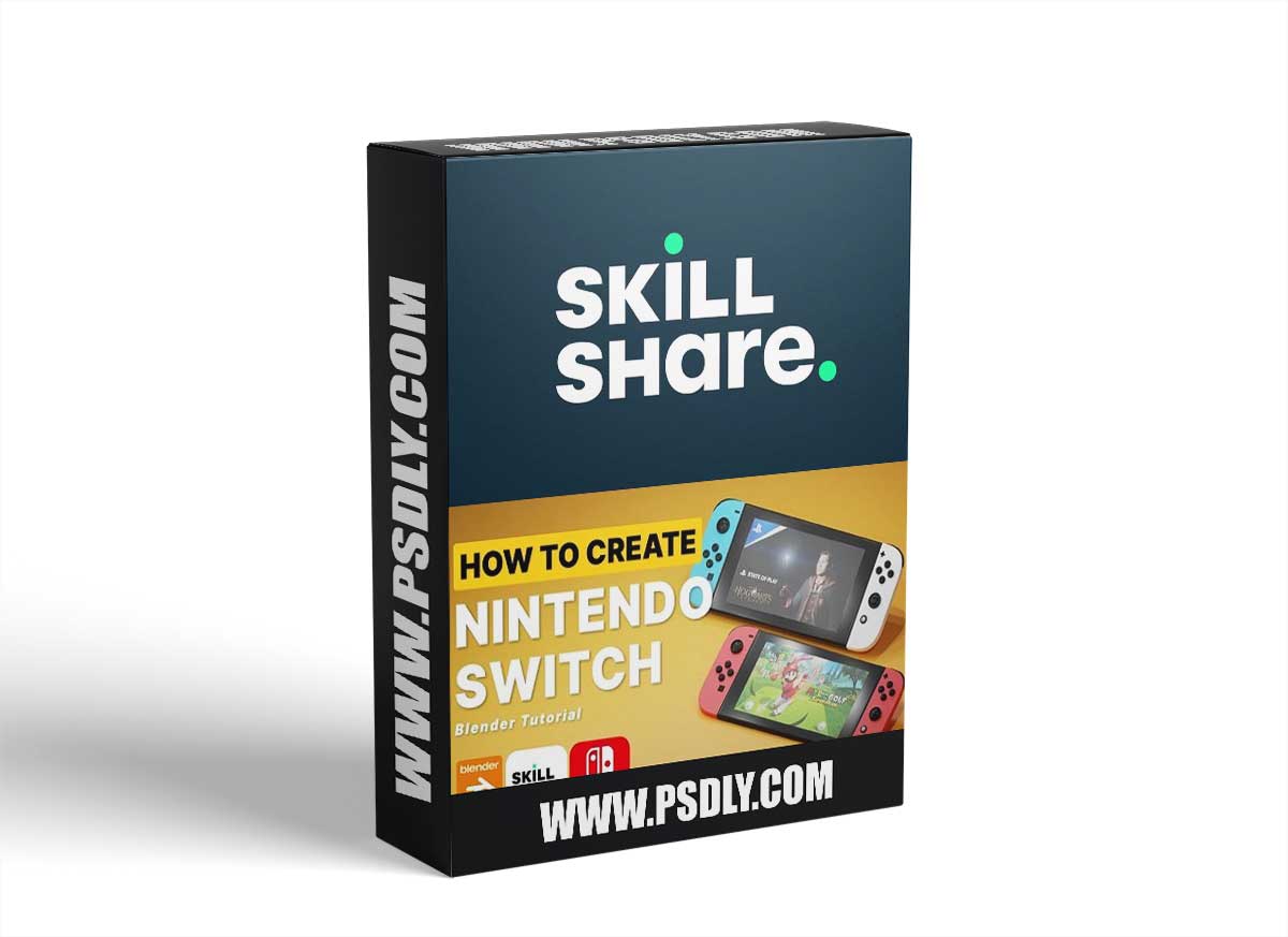 Blender 3D: Learn To Create A Nintendo Switch Game Console 1 Blender 3D: Learn To Create A Nintendo Switch Game Console