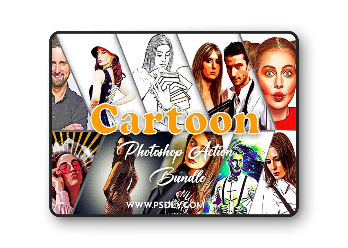 CreativeMarket - Cartoon Photoshop Action Bundle 10998631 1 CreativeMarket - Cartoon Photoshop Action Bundle 10998631