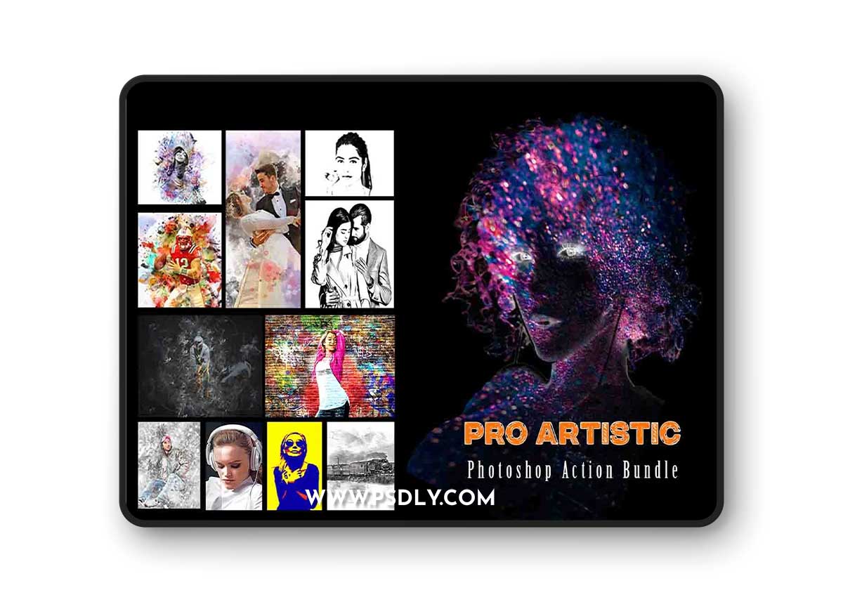 CreativeMarket - Pro Artistic Photoshop Action Bundle 12170648 1 CreativeMarket - Pro Artistic Photoshop Action Bundle 12170648