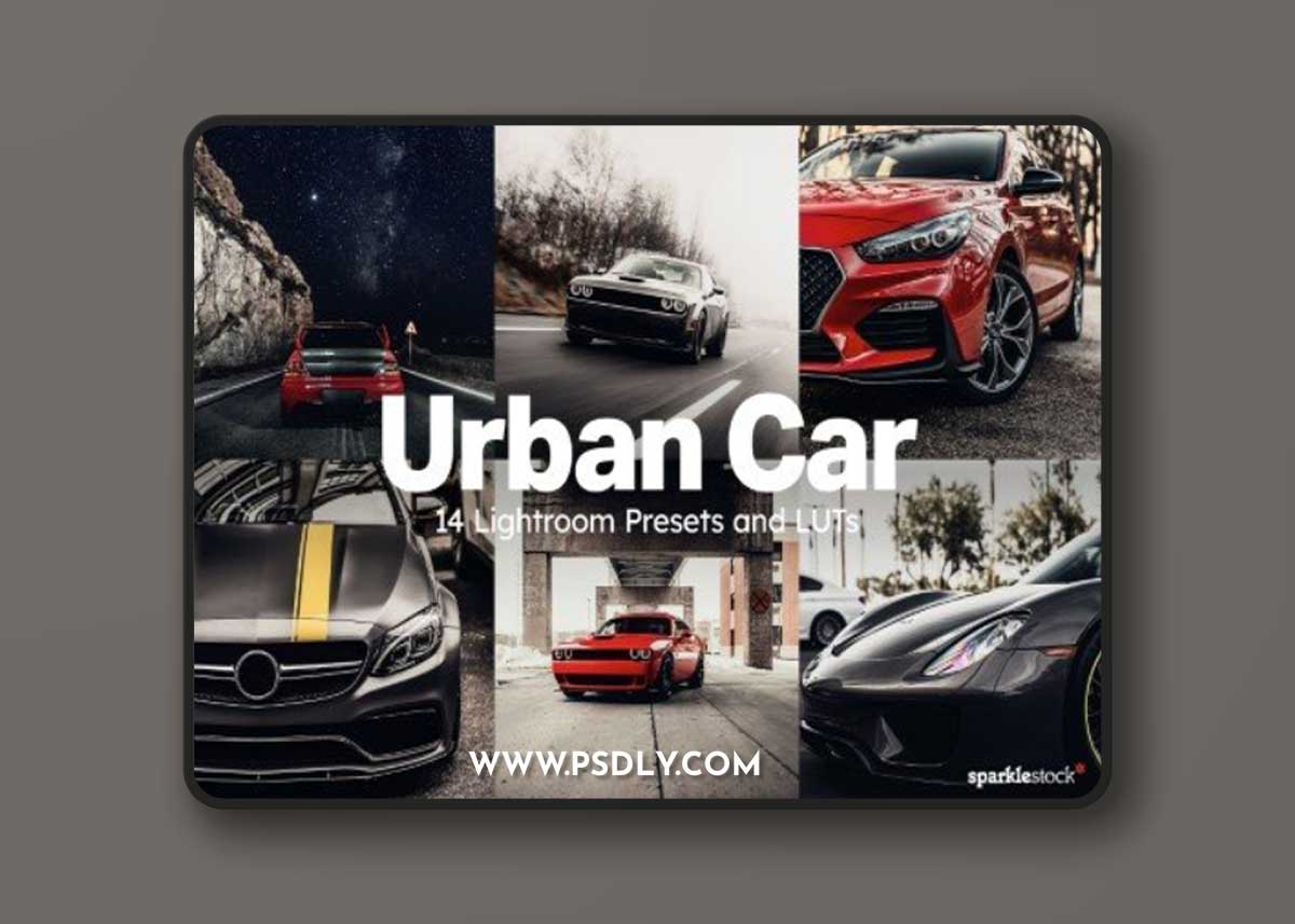Creativemarket - 14 Urban Car Lightroom Presets and LUTs 1 Creativemarket - 14 Urban Car Lightroom Presets and LUTs