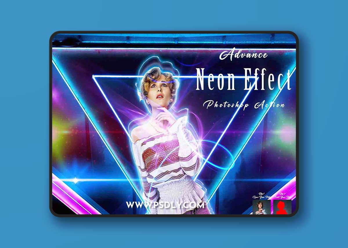 Creativemarket - Advance Neon Effect Photoshop Action 11011595 1 Creativemarket - Advance Neon Effect Photoshop Action 11011595