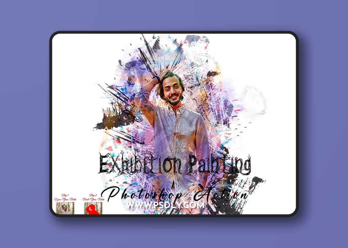 Creativemarket - Exhibition Painting Photoshop Action 11013141 1 Creativemarket - Exhibition Painting Photoshop Action 11013141