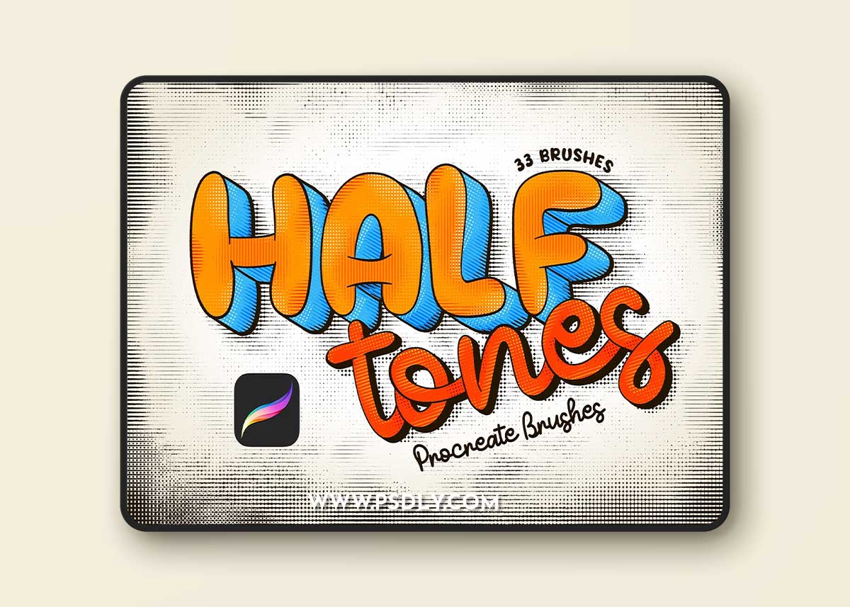 Creativemarket - Halftone Procreate Brushes 12706758 1 Creativemarket - Halftone Procreate Brushes 12706758