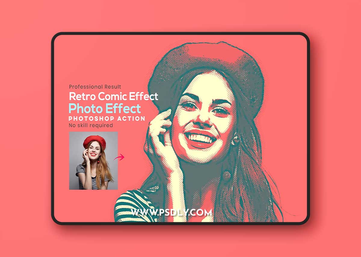 Creativemarket - Retro Comic Effect Photoshop Action 10863177 1 Creativemarket - Retro Comic Effect Photoshop Action 10863177