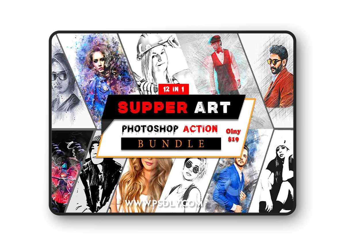 Creativemarket - Supper Art Photoshop Action Bundle 11017664 1 Creativemarket - Supper Art Photoshop Action Bundle 11017664