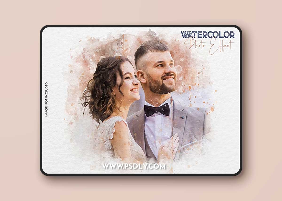 GraphicRiver - Watercolor Wedding Photo Effect 35279823 1 GraphicRiver - Watercolor Wedding Photo Effect 35279823