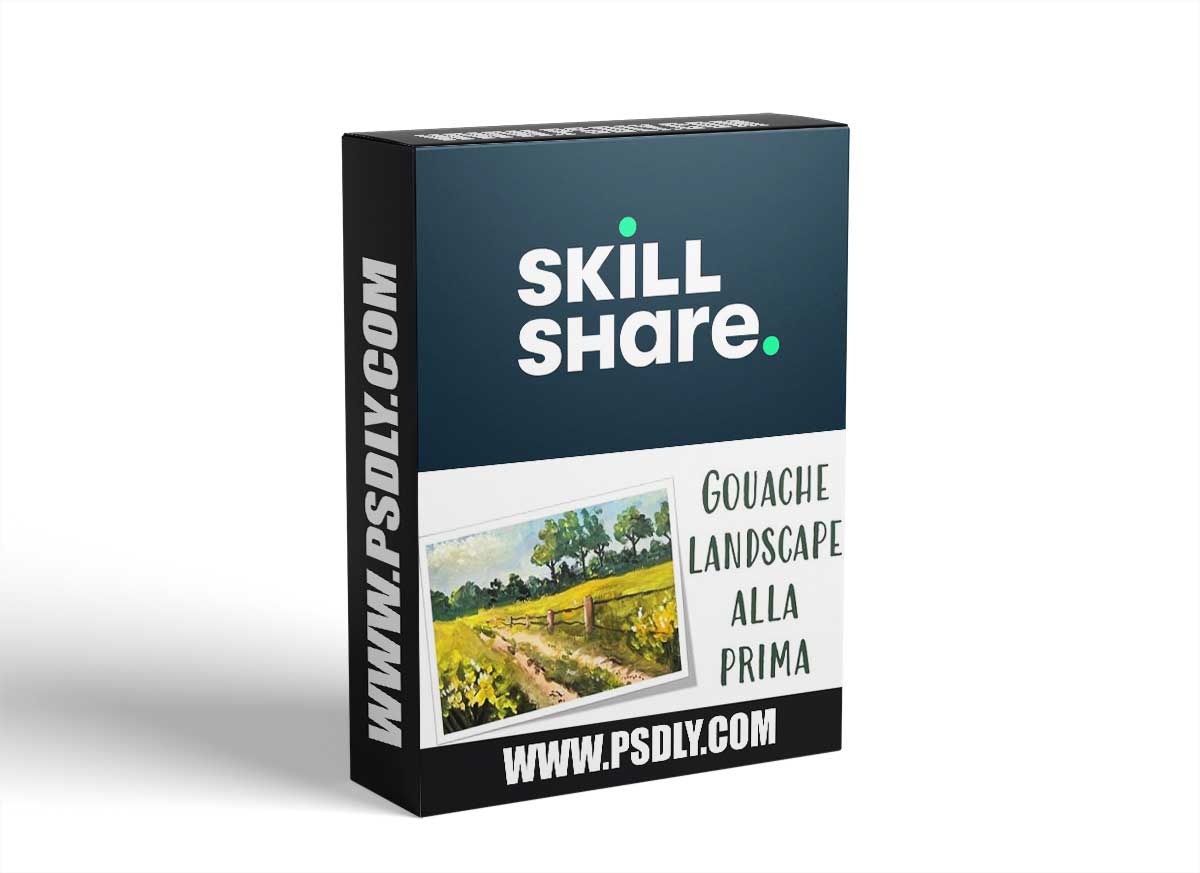 How to Paint a Gouache Landscape alla Prima for a Painterly, Spontaneous Effect. 1 How to Paint a Gouache Landscape alla Prima for a Painterly, Spontaneous Effect.