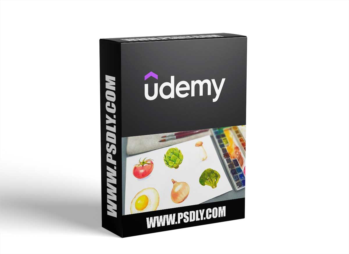 Learn to Paint Food Illustration with Watercolor 1 Learn to Paint Food Illustration with Watercolor