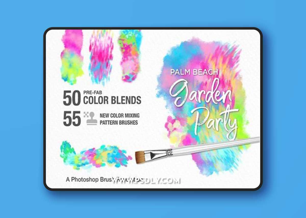 Palm Beach Garden Party PS Brushes 1 Palm Beach Garden Party PS Brushes