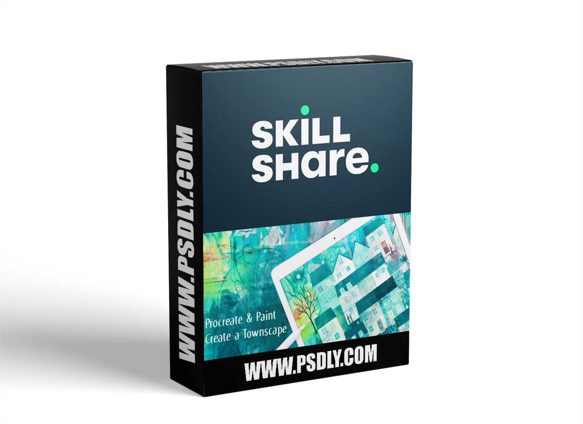 Procreate and Paint: Create a Townscape 1 Procreate and Paint: Create a Townscape