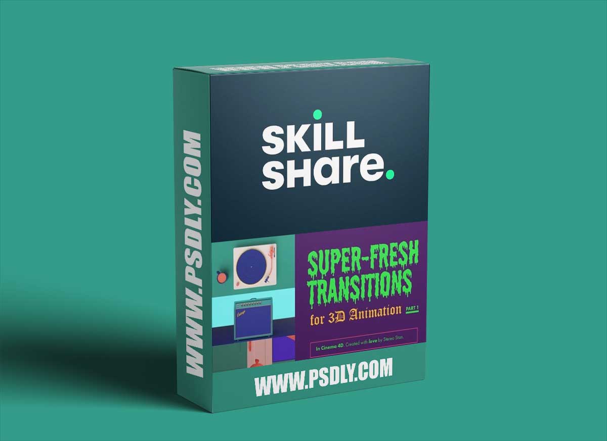 Super-Fresh Transition Animations in Cinema 4D! Part 1 1 Super-Fresh Transition Animations in Cinema 4D! Part 1