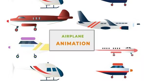 Videohive Airplane Pack Animation 42802998 1 Videohive Airplane Pack Animation 42802998