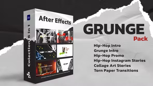 Videohive Grunge Pack 42494058 1 Videohive Grunge Pack 42494058