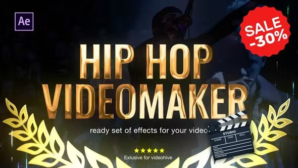 Videohive Hip Hop Music Video Editor 2.0 23834304 1 Videohive Hip Hop Music Video Editor 2.0 23834304