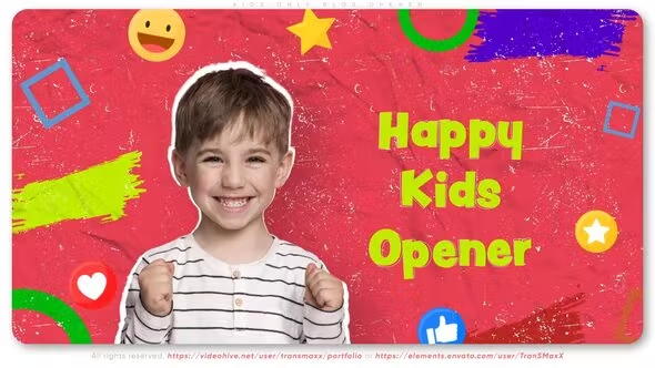 Videohive Kids Only Blog Opener 42800031 1 Videohive Kids Only Blog Opener 42800031
