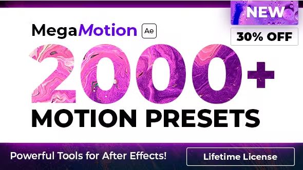 Videohive - MegaMotion | Animation Motion Presets - 40576931 1 Videohive - MegaMotion | Animation Motion Presets - 40576931