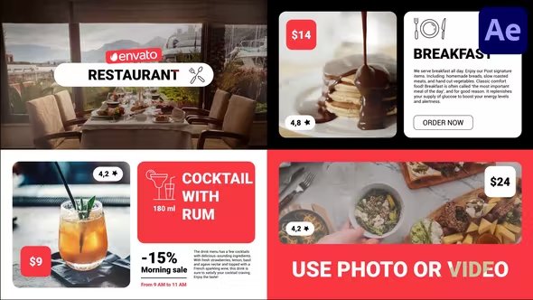 Videohive Modern Restaurant Food Menu for After Effects 42879821 1 Videohive Modern Restaurant Food Menu for After Effects 42879821