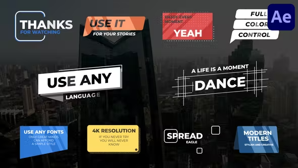 Videohive Modern Titles for After Effects 43039595 1 Videohive Modern Titles for After Effects 43039595
