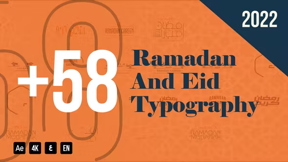 Videohive Ramadan Typography Pack 36694222 1 Videohive Ramadan Typography Pack 36694222