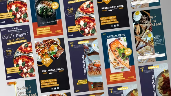 Videohive Restaurant Sale Stories 42811922 1 Videohive Restaurant Sale Stories 42811922