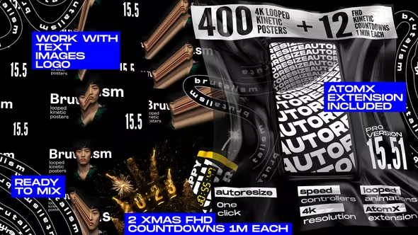 Videohive - Seamless Loop Kinetic Posters V15.51 - 24684532 1 Videohive - Seamless Loop Kinetic Posters V15.51 - 24684532