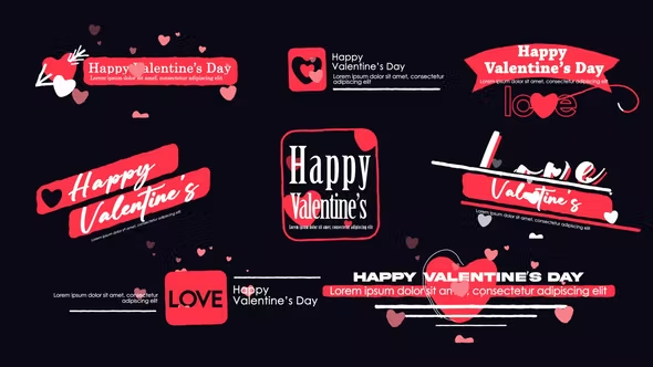 Videohive Valentine's Lower Thirds 42887185 1 Videohive Valentine's Lower Thirds 42887185