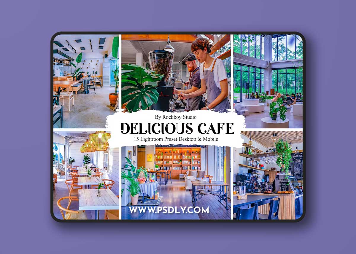 15 Delicious Cafe Lightroom Presets R37RRDQ 1 15 Delicious Cafe Lightroom Presets R37RRDQ