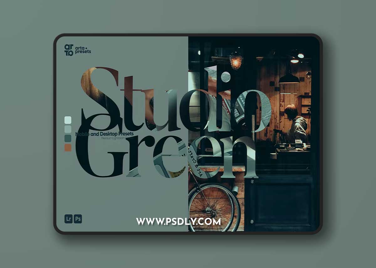 ARTA - Studio Green Presets for Lightroom 1 ARTA - Studio Green Presets for Lightroom