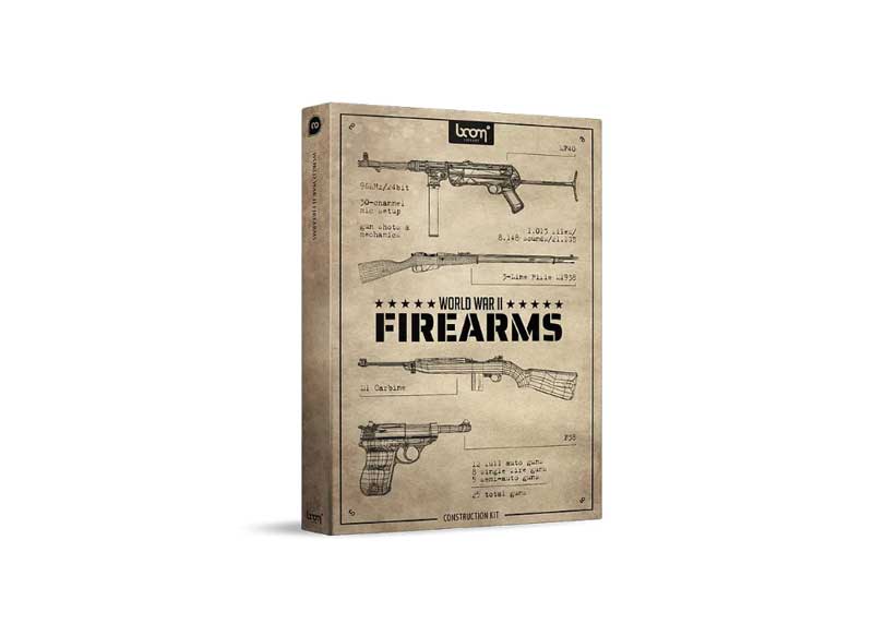 Boom Library World War II Firearms Construction Kit 1 Boom Library World War II Firearms Construction Kit