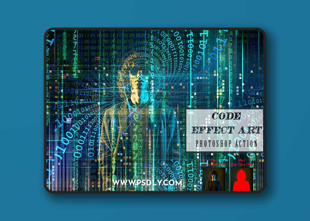 Creativemarket - Code Effect Art Photoshop Action 12721971 1 Creativemarket - Code Effect Art Photoshop Action 12721971