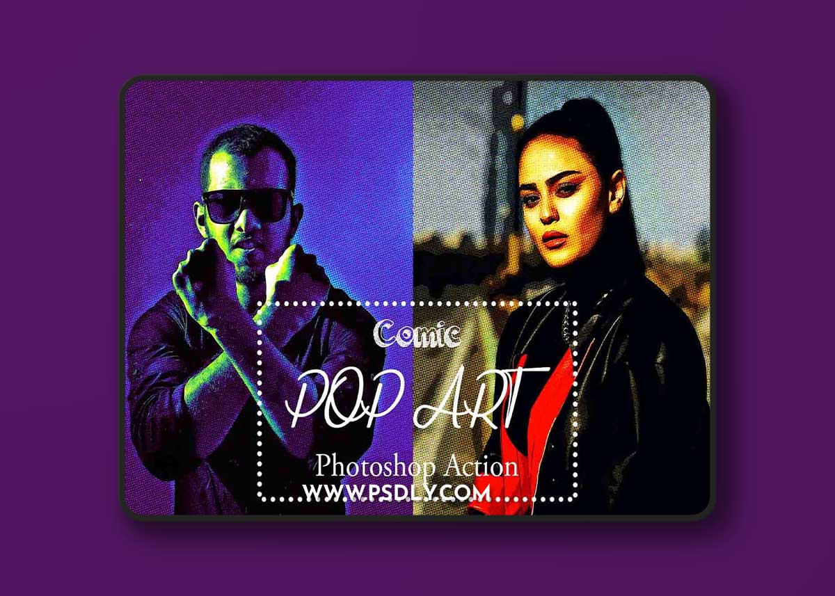 Creativemarket - Comic Pop Art Photoshop Action 1 Creativemarket - Comic Pop Art Photoshop Action