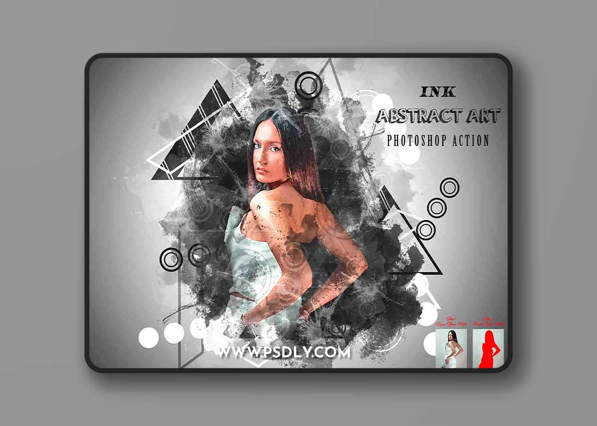 Creativemarket - Ink Abstract Art Photoshop Action 1 Creativemarket - Ink Abstract Art Photoshop Action