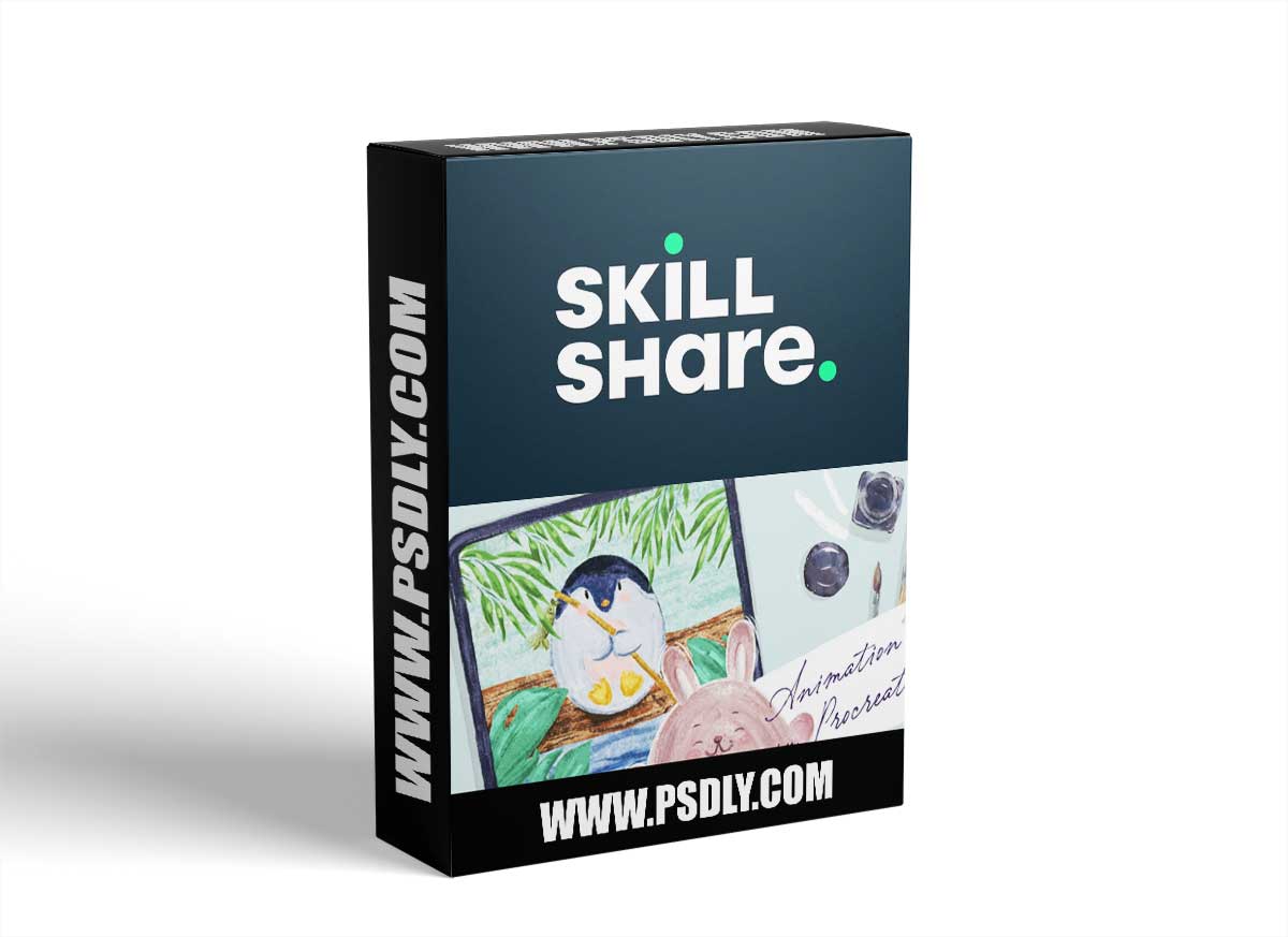 How to Animate in Procreate - Paint and Animate Cute Animal Illustration Easily 1 How to Animate in Procreate - Paint and Animate Cute Animal Illustration Easily