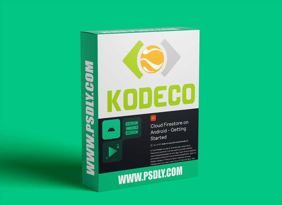 Kodeco - Cloud Firestore on Android: Getting Started 1 Kodeco - Cloud Firestore on Android: Getting Started