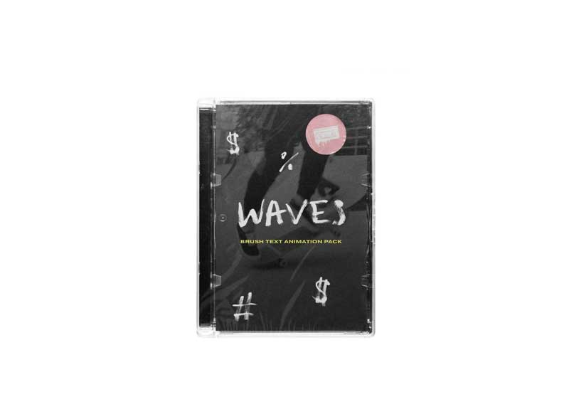 Video Milkshake WAVES – BRUSH ANIMATED FONT PACK 1 Video Milkshake WAVES – BRUSH ANIMATED FONT PACK