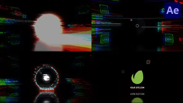 Videohive Circular Chromatic Glitch for After Effects 43661634 1 Circular Chromatic Glitch for After