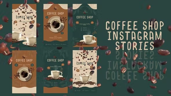 Videohive Coffee shop instagram stories 43647007 1 Videohive Coffee shop instagram stories 43647007