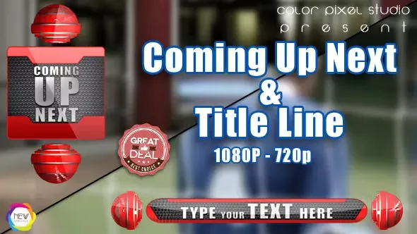 Videohive Coming Up Next & Title Line 3D Lower Trade 6653997 1 Coming Up Next & Title Line 3D Lower Trade