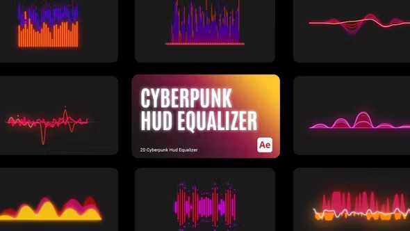 Videohive Cyberpunk HUD Equalizer for After Effects 43704146 1 Videohive Cyberpunk HUD Equalizer for After Effects 43704146