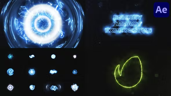 Videohive Energy Impact Explosions for After Effects 43383169 1 Videohive Energy Impact Explosions for After Effects 43383169