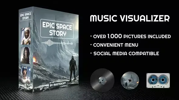Videohive Epic Space Story Music Visualizer 42842348 1 Epic Space Story Music Visualizer