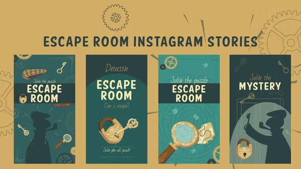 Videohive Escape room instagram stories 43477802 1 Videohive Escape room instagram stories 43477802