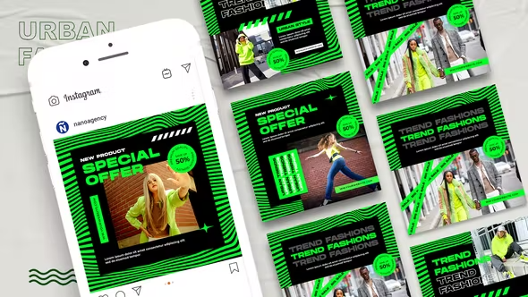 Videohive Fashion Urban Instagram Post 43333916 1 Videohive Fashion Urban Instagram Post 43333916