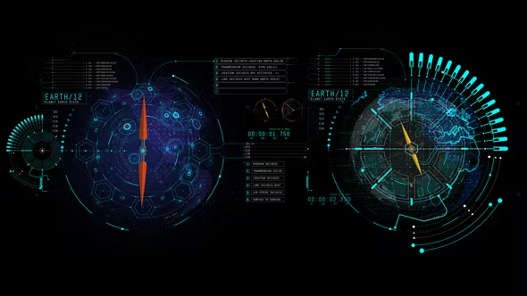 Videohive HUD UI Earth 1 43584627 1 Videohive HUD UI Earth 1 43584627